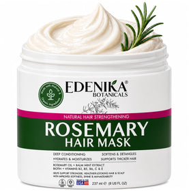 EDENIKA BOTANICALS Rosemary Hair Mask front view 281g