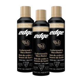 Edge Shave Gel for Men Cedarwood & Shea Butter 7oz front view