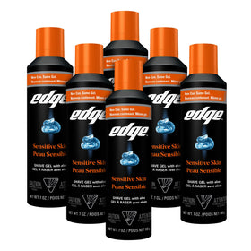 Edge Shaving Gel for Men, 7 oz tube front view