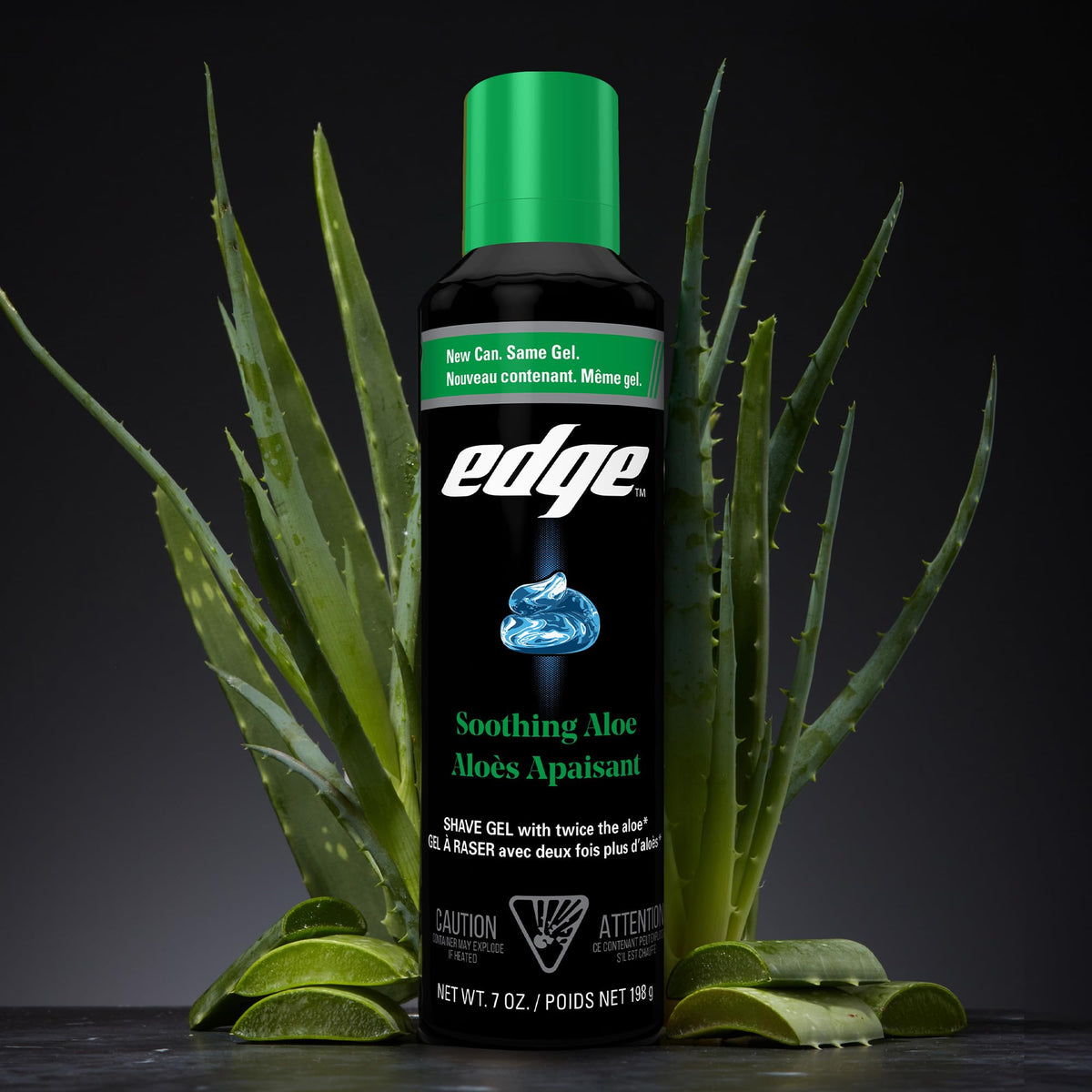 Edge Shaving Gel for Men application on skin