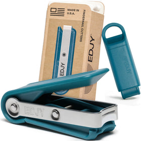 EDJY Fingernail Cutter blue model front view