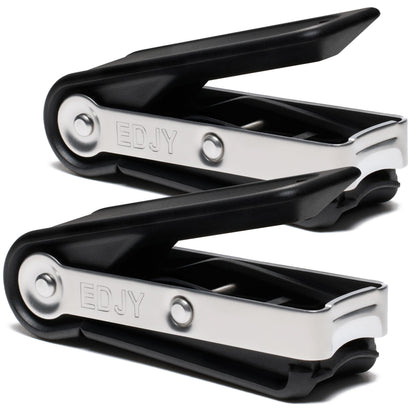 EDJY Fingernail Cutter front view in black