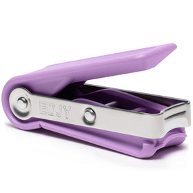 EDJY Fingernail Cutter front view in lilac