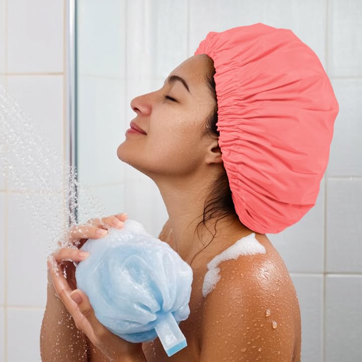 Edoneery shower cap folded for storage