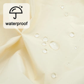 Edoneery Shower Cap laid flat showing its waterproof material