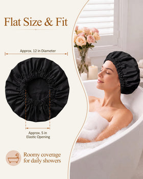 Edoneery Shower Cap packaging with product details