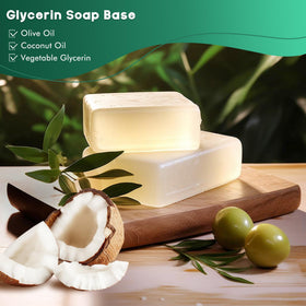 EDSRDRUS Glycerin Soap Base with coconut oil ingredients