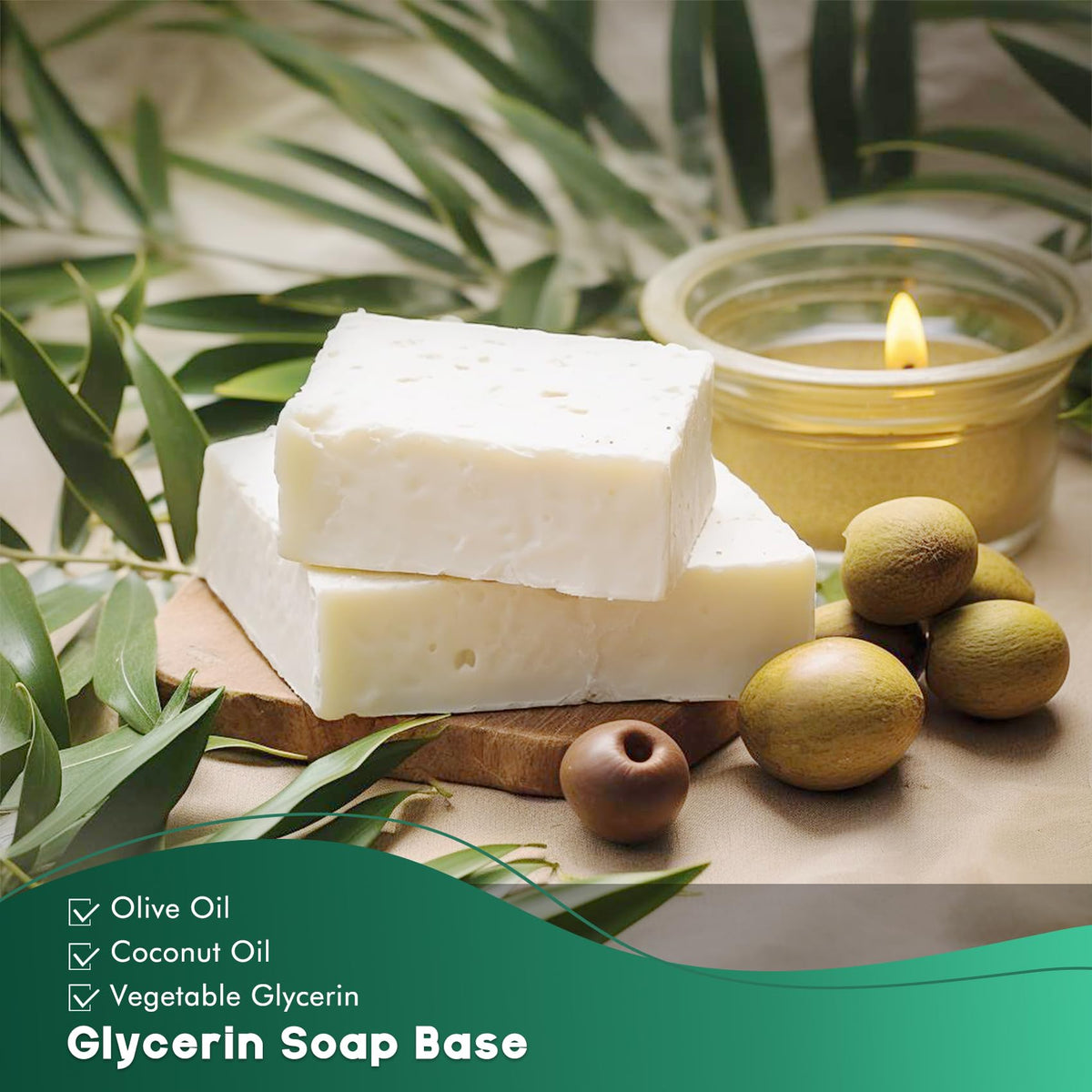 EDSRDRUS soap base with coconut oil ingredients