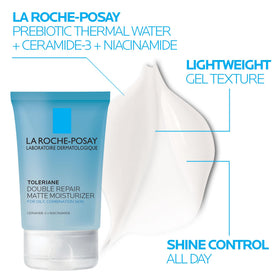 Effaclar Cleanser application on hands