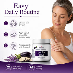 Eggplant Salve Skin Moisturizing Balm ingredients list