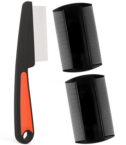 EHBELIF Dandruff Comb Removal Set with fine tooth comb and scalp comb