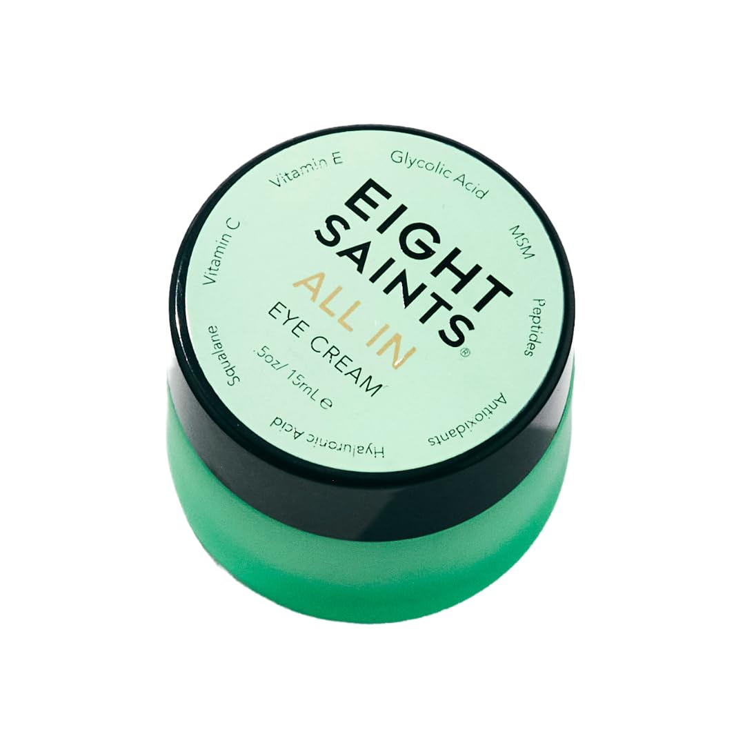 Eight Saints All In Eye Cream 0.5 oz front view