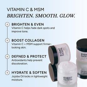 Eight Saints Cloud Whip Vitamin C Face Moisturiser packaging