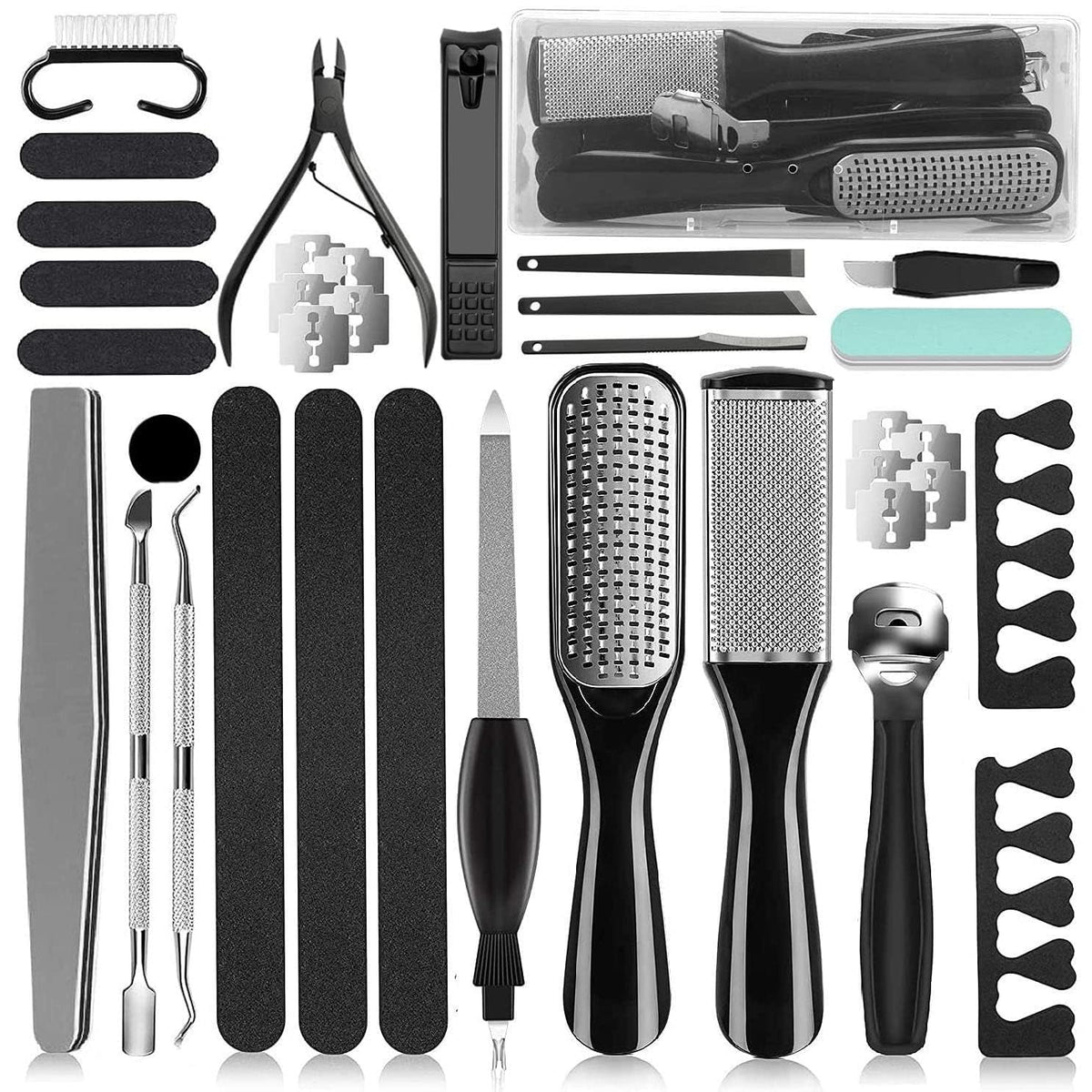 EKOCSIO 36 in 1 Professional Pedicure Kit front view