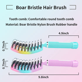 EKONAER Detangling Brush 2 Pack packaging