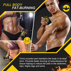 ELAIMEI Fat Burning Sweat Cream application on skin