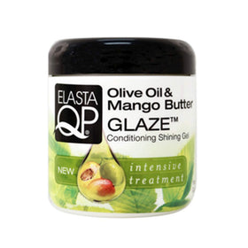 ELASTA QP Olive Oil & Mango Butter Glaze side view showing texture