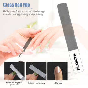 Elegant leather case of Leipple Manicure Set closed