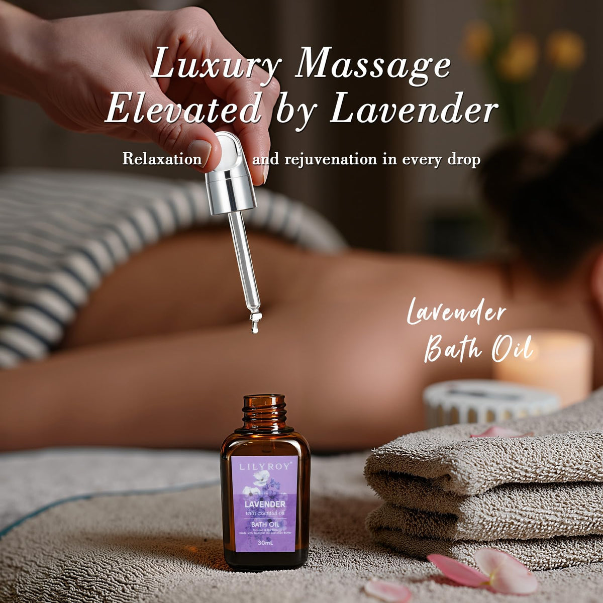 Elegant presentation of LILY ROY Spa Gift Set