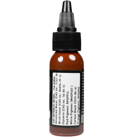 Element Tattoo Supply Brown Tattoo Ink 1oz bottle top view