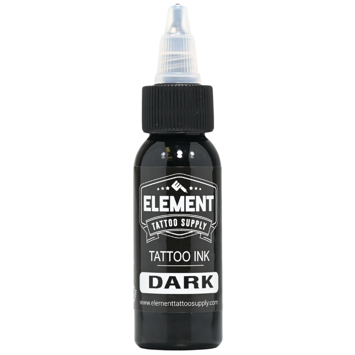 Element Tattoo Supply Greywash Ink Set 5 Shades 1oz on tattoo workstation