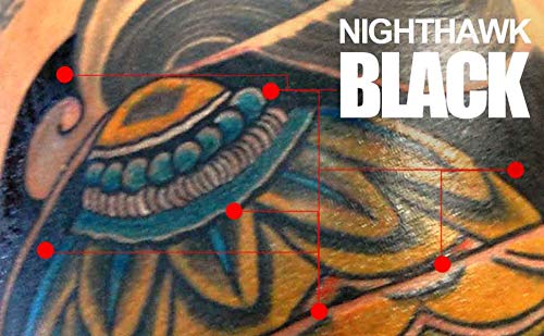 Element Tattoo Supply Nighthawk Black Ink 2oz with tattoo supplies
