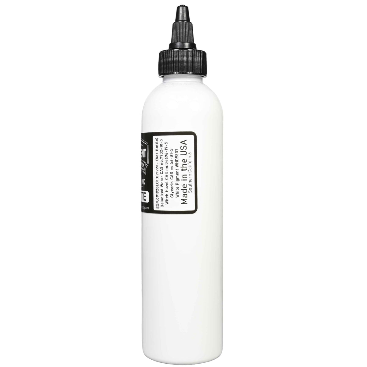 Element Tattoo Supply White Tattoo Ink bottle side view