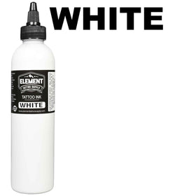 Element Tattoo Supply White Tattoo Ink with other tattoo supplies