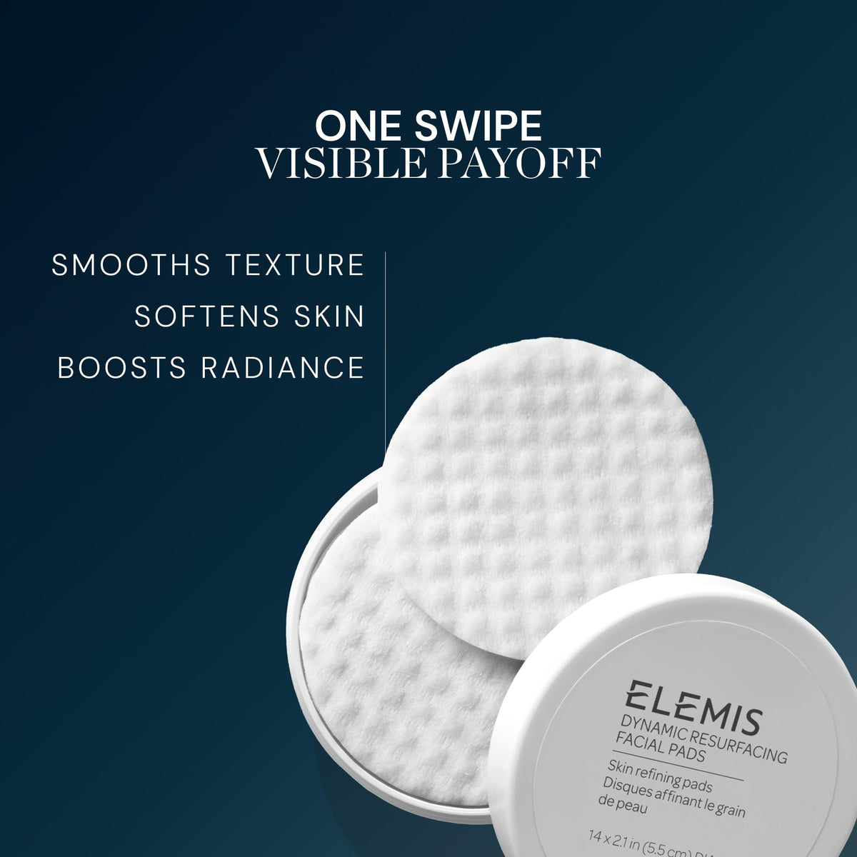 ELEMIS Dynamic Resurfacing Facial Pads with product details