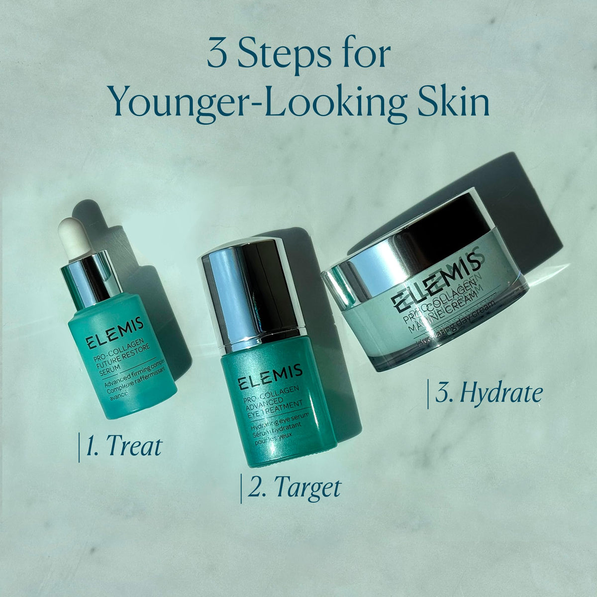 ELEMIS Pro-Collagen Advanced Eye 15ml application on skin