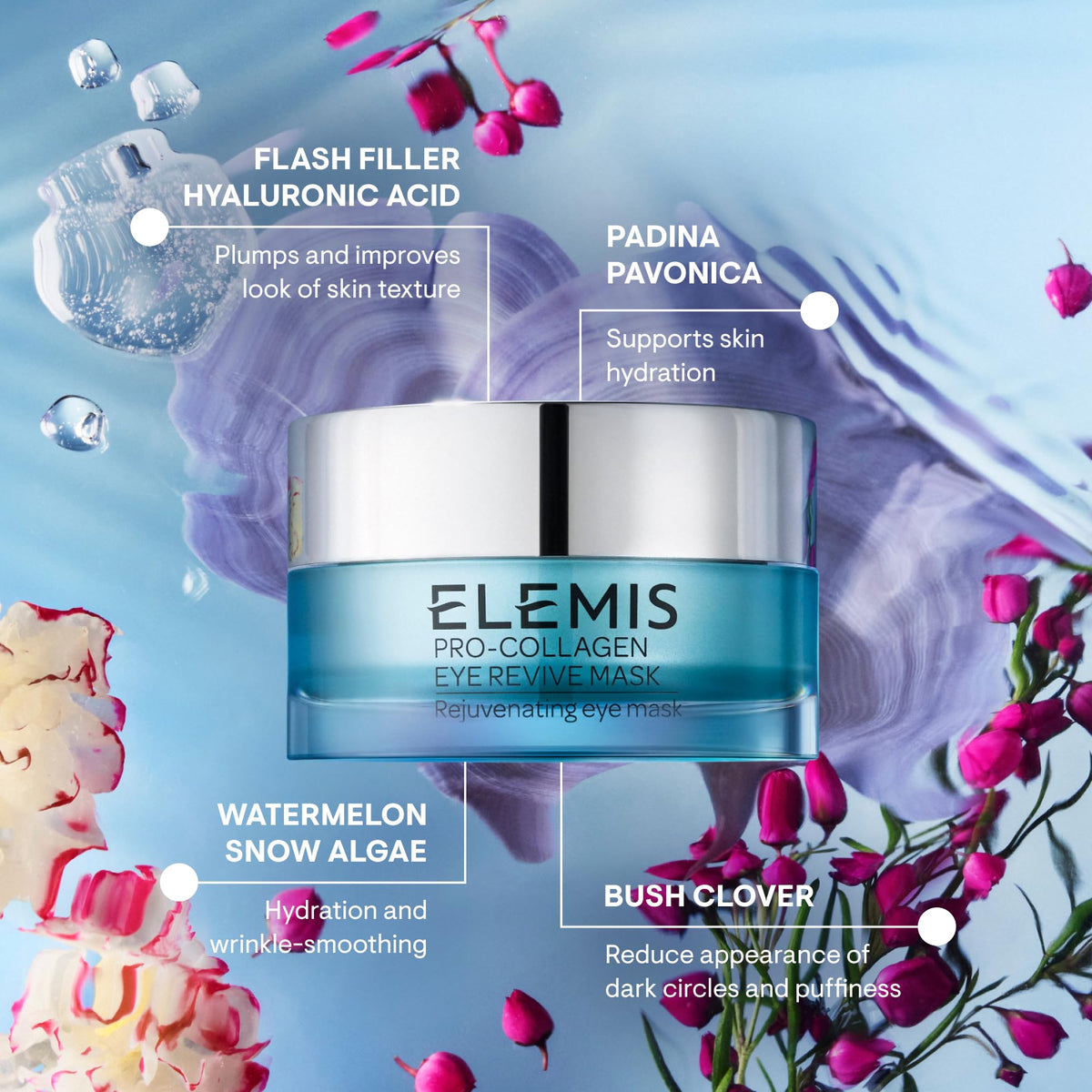 ELEMIS Pro-Collagen Eye Revive Mask 15ml in use