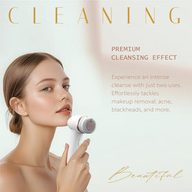 Eliteshine Electric Facial Cleansing Brush showing rechargeable battery indicator