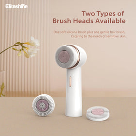 Eliteshine Electric Facial Cleansing Brush with water splashes for waterproof feature