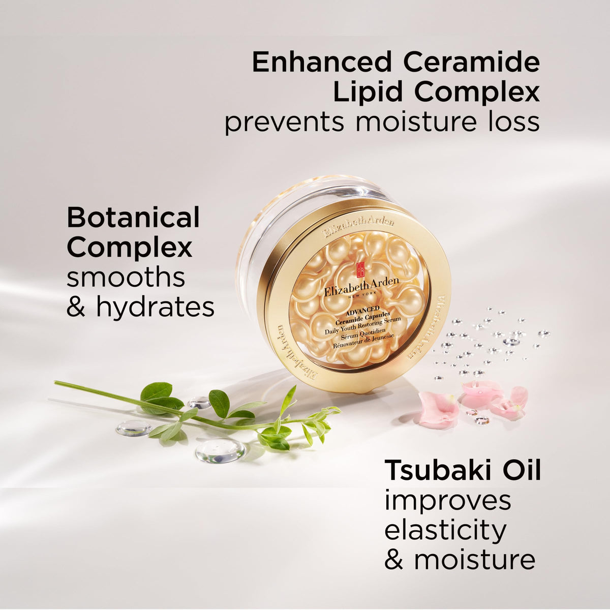 Elizabeth Arden Advanced Ceramide Capsules in hand