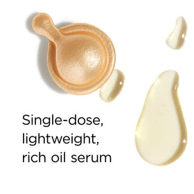Elizabeth Arden Advanced Ceramide Capsules with a backdrop of skincare products