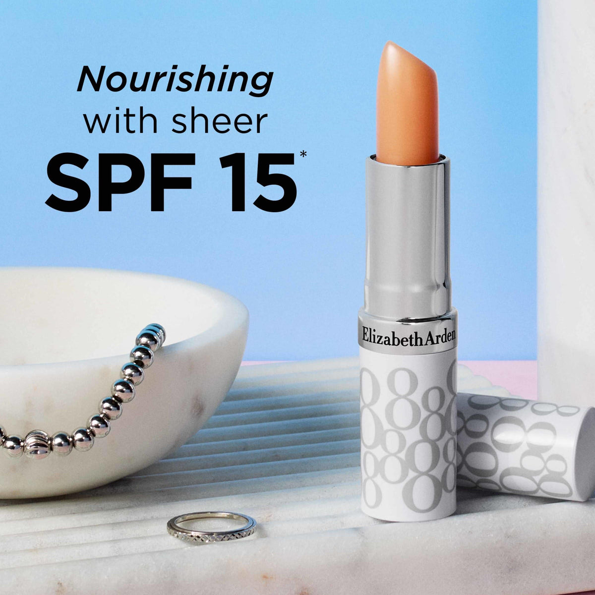 Elizabeth Arden Eight Hour Cream Lip Protectant Stick SPF 15 with ingredients