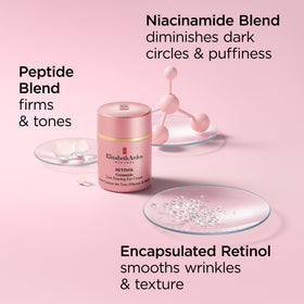 Elizabeth Arden Retinol Eye Cream being applied under the eye