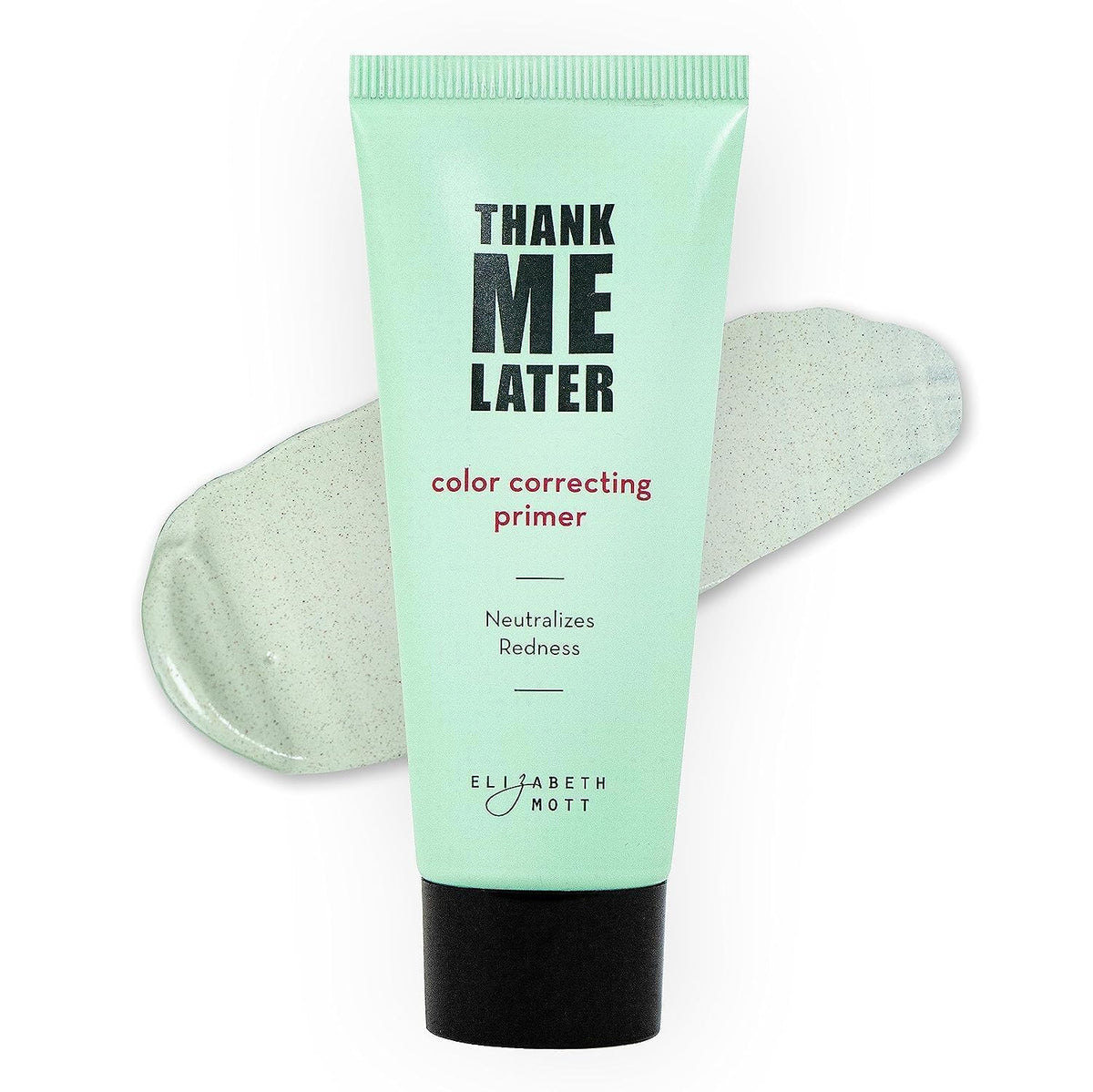 Elizabeth Mott Thank Me Later Primer Duo with makeup brushes