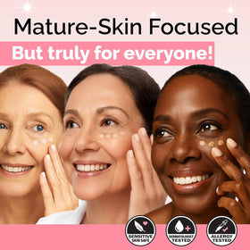 Elizabeth Mott Under Eye Brightener Base in hand