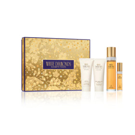 Elizabeth Taylor White Diamonds 4-Piece Fragrance Gift Set front view
