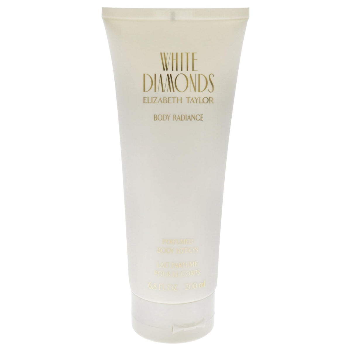 Elizabeth Taylor White Diamonds Body Lotion 6.8 oz back view