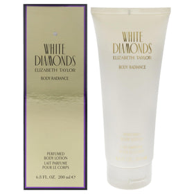 Elizabeth Taylor White Diamonds Body Lotion 6.8 oz front view