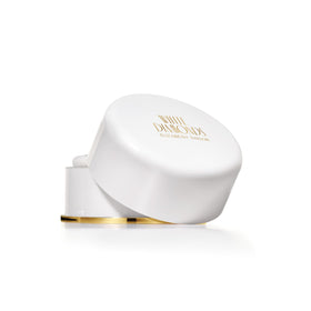 Elizabeth Taylor White Diamonds Body Powder 2.6 oz front view with puff