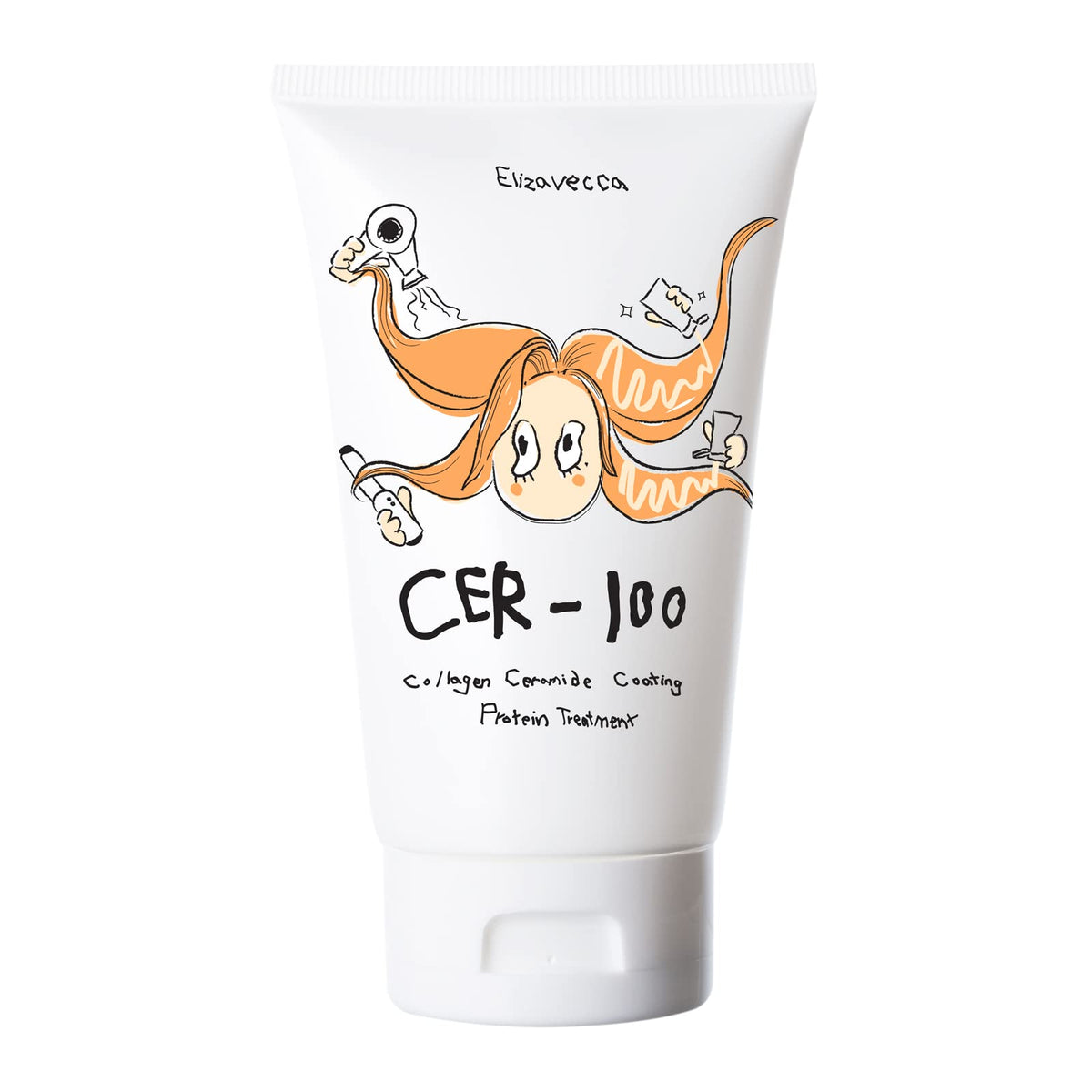 Elizavecca Cer-100 Collagen Hair 100ml front view