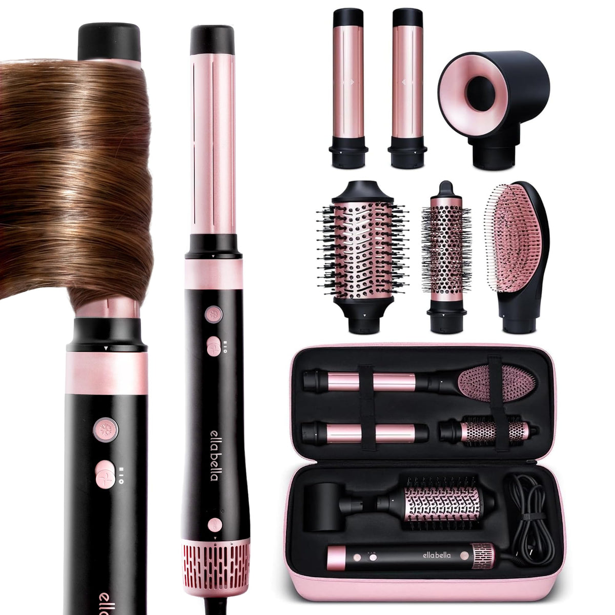 ELLA BELLA 6 in 1 Professional Hot Air Styler front view