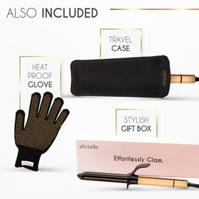 ELLA BELLA Curling Iron packaging