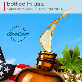 Ella & Eden Organic Castor Oil packaging details