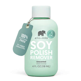 ella+mila Soy Nail Polish Remover 4 fl oz front view