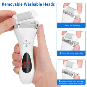Elmchee Electric Foot Callus Remover Kit packaging