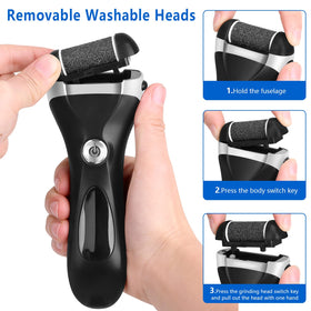 Elmchee Electric Foot Callus Remover kit packaging